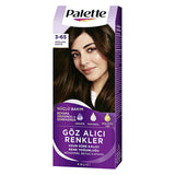 Palette Hair Dye - Intense Chocolate Brown Color with Keratin Care