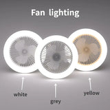 Remote-Controlled Ceiling Lamp Fan