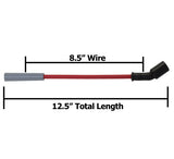 Red 8.5mm Spark Plug Wires – GM Truck & SUV 4.8/5.3/6.0/6.2L (99-13), Straight or 45° Boot
