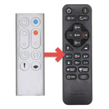 Substitute for Dyson HP01 Pure Hot Cool Purifier Heater Fan Remote Control 96719713, 967826-02, 967197-13 [RRDYS01.2]