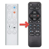 Substitute for Dyson HP02 Pure Hot Cool Link Purifying Heater Fan Remote Control 967826 [RRDYS01.2]