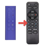 Substitute for Dyson HP09 / HP2 / HP12 / HP06 Gold Purifier Hot Cool De-NOx Formaldehyde Fan Remote Control 969897 [RRDYS01.2]