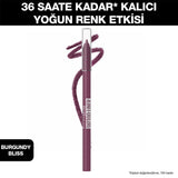 Maybelline Tattoo Liner Gel Eyeliner - Burgundy Bliss: 36H Smudge-Proof, Water-Resistant