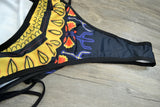2025 African Dashiki Print One Piece Swimsuit Women High leg cut Swimwear Female Trikini Thong Monokini Brazilian Bathing Suit