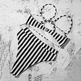 ZTVitality Sexy Bikinis Solid Push Up Bikini 2021 Hot Sale Padded Bra Straps High Waist Swimsuit Female Swimwear Women Biquini