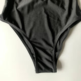 S - XXL Sexy White One Piece Swimsuit Women Thong Swimwear High Cut Trikini Backless Monokini Bather Bathing Suit Swim Bodysuit
