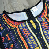 2025 African Dashiki Print One Piece Swimsuit Women High leg cut Swimwear Female Trikini Thong Monokini Brazilian Bathing Suit