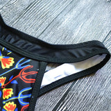 2025 African Dashiki Print One Piece Swimsuit Women High leg cut Swimwear Female Trikini Thong Monokini Brazilian Bathing Suit