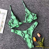 Sexy Neon V-bar Underwired Bikini 2025 Female Ribbed Swimsuit Women Thong Swimwear Two-pieces Bikini set Push up Bathing Suit