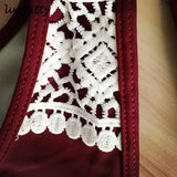 Swimsuit Women Sexy Pusg up Bikini Set 2022 summer Swimwear Biquinis Floral Lace Swim Wear Ladies swimsuits Cropped