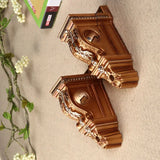 Artist room accessories plaster carve Roman Curtain holder Palace Baroque rod stick Single rod Wall bracket curtain rod holder