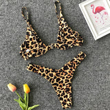 Sexy Neon V-bar Underwired Bikini 2025 Female Ribbed Swimsuit Women Thong Swimwear Two-pieces Bikini set Push up Bathing Suit