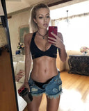 Sexy Adjustable Buckle Bandage Vevlet Bikini 2026 Women Swimsuit Female Bikinis Swimwear Two Pieces Bikini set Bathing Suit Swim