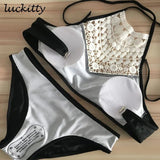 Swimsuit Women Sexy Pusg up Bikini Set 2022 summer Swimwear Biquinis Floral Lace Swim Wear Ladies swimsuits Cropped
