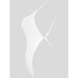 2025 Sexy Sparkling Shiny Women Swimwear One Piece Swimsuit Female High Cut Monokini Backless Bather Bathing Suit Swim Bodysuit