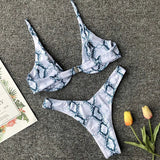 High Cut V-bar Underwired Bikini Women Swimsuit Female Micro Thong Swimwear Two-pieces Bikini Set Push Up Bathing Suit Swim Lady