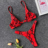Sexy Neon V-bar Underwired Bikini 2025 Female Ribbed Swimsuit Women Thong Swimwear Two-pieces Bikini set Push up Bathing Suit
