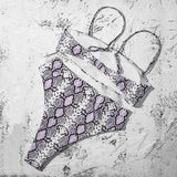 ZTVitality Sexy Bikinis Solid Push Up Bikini 2021 Hot Sale Padded Bra Straps High Waist Swimsuit Female Swimwear Women Biquini