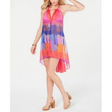 International Concepts Women's Tie-Dyed Beach Dress, Pink Multi, One Size