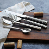 Handcrafted Timeless Roman Column Flatware | 3CARATS
