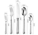 Handcrafted Timeless Roman Column Flatware | 3CARATS