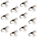 Hares Ear Sakasa Kebari - 12 Tenkara Flies - Size 12