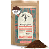 Kochere Coffee Ethiopian Harrar Natural Medium Roast - Fruity, Blueberry, Dark Chocolate Notes