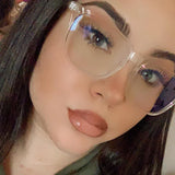 Transparent Computer Glasses Frame Women Men Anti Blue Light square Eyewear Blocking Glasses Optical Spectacle Eyeglass