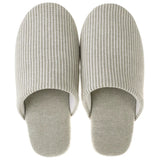 Japanese Style Mute Slippers Women Men Home Cotton Slipper Breathable Fabric Couple Spring Summer Shoes Suede Sole Ladies Slides