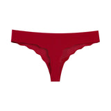 Bow Seamless Thong Women Low Waist Panties Sexy Underwear Ladies Briefs Lingere Panty Underware Comfortable Lingerie Thongs
