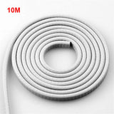 Kcimo Car Door Protector Edge Scratch Strip Guard Trim Car Door Noise reduction Anti Collision Protection With Steel Carstyling