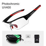 ROCKBROS Photochromic Cycling Glasses Bicycle UV400 Sports Eyewear Ultralight Riding MTB Sunglasses Men Fishing Bike Equipment