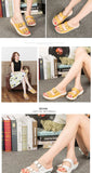 2021New Women Sandals Wedges Sandals Ladies Open Toe Round Toe Buckle Black Yellow White Platform Sandals Shoes