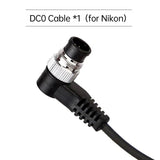 Pixel 30cm Shutter Release Remote Control Connecting DC0 DC2 N3 E3 S1 S2 Cable For Canon Nikon Sony Camera TW-283 T9