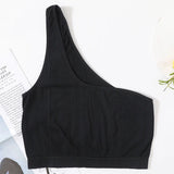One Shoulder Tube Top Women Tops Seamless Underwear Sexy Sleeveless Lingerie Womens Crop Top Streetwear Fashion Camisole