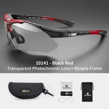ROCKBROS Photochromic Cycling Glasses Bicycle UV400 Sports Eyewear Ultralight Riding MTB Sunglasses Men Fishing Bike Equipment