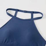 2026 High Waist Bikini Women High Neck Swimsuit Printed Swimwear Female Padded Beachwear Bathers Bathing Swimming Swim Suit