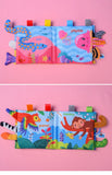 Baby Cloth Book Cartoon Animal Sensory Learning Toy