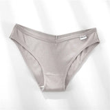 FINETOO Women Cotton Panties Female Sexy V Wasit Briefs Pantys Ladies Breathable Underwear Girls M-2XL Intimates Lingerie Soft