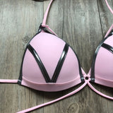 2024 Gold Stamping Women Bikini Set Sexy Padded Women Swimsuit Push Up Bikini Swimwear Summer Beachwear Brazil Bathing Suit