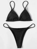 ZTVitality Shiny Sexy Micro Bikini 2022 New Arrival Push Up Low Waist Bandage Swimsuit Women Swimwear Brazilian Bathing Suit S-L