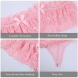 Women Sexy Lingerie Lace Perspective Ladies Dress Erotic Sexy Underwear Transparent Thongs Plus Size Sexy Skirt For Sex