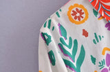 Foridol Floral Print Casual Boho Shirt Dress Maxi Long Autumn Winter Long Sleeve Dress Vestidos 2025 Button Up Dress
