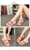 2021New Women Sandals Wedges Sandals Ladies Open Toe Round Toe Buckle Black Yellow White Platform Sandals Shoes