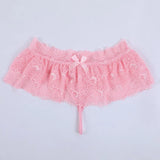 Women Sexy Lingerie Lace Perspective Ladies Dress Erotic Sexy Underwear Transparent Thongs Plus Size Sexy Skirt For Sex