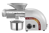 New Stainless Steel Oil Press Olives Press Machine Commercial Home Oil Making Machine Presser 110V220V available  Oil Press Cold