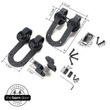 Mini Cabinet Barn Door Rollers