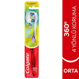 Colgate 360 Advanced Medium Toothbrush for Whole Mouth Clean