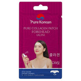 Pure Korean Collagen Patch Forehead - Hydrating Anti-Aging Skincare for Forehead Fine Lines