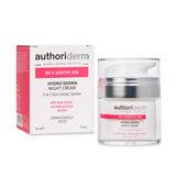 Authoriderm Night Cream for Dry, Sensitive Skin: Rejuvenating Shea Butter Formula - Even Skin Tone, Hydrating, 50ml